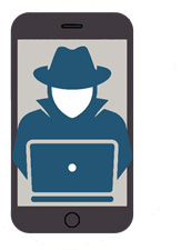 Hacker in phone