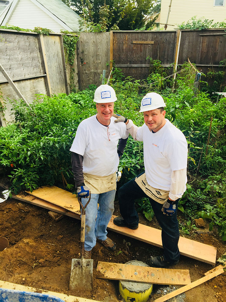 Installing Deck - Habitat for Humanity NYC Volunteer Day